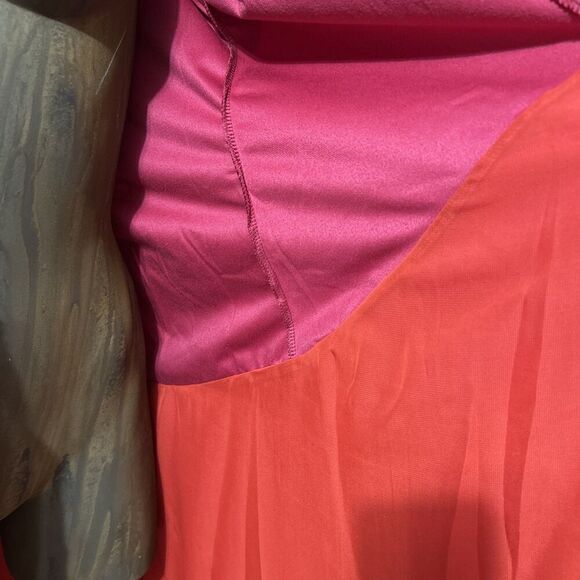 Longline Duster Sweater Velveteen Jacket Women’s Medium Red Layered Steampunk - Picture 3 of 4